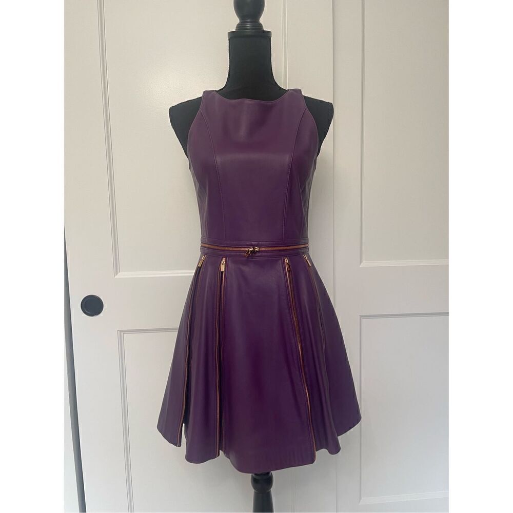 Thomas Wylde Lamb Leather Dress Size M